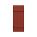 Board and Batten Mahogany Shutter - 1 Pair