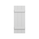 Joined (2) Board & Batten Composite Wood Exterior Shutter - 1 Pair