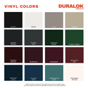Vinyl | Raised Panel Exterior Shutters | 16.5