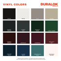 Vinyl | Raised Panel Exterior Shutters |  14.5