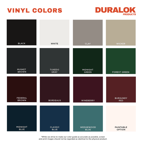 Vinyl | Raised Panel Exterior Shutters |  14.5