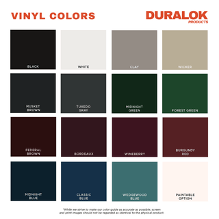 Vinyl | Raised Panel Exterior Shutters | 12