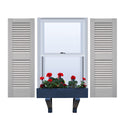 Vinyl | Louvered Exterior Shutters | 18