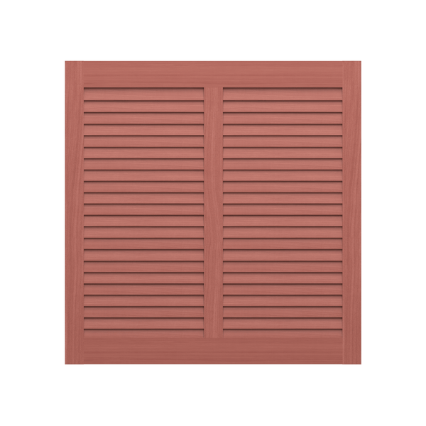 Bahama Style Mahogany Shutter