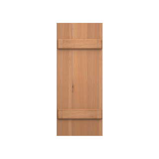 Board and Batten Cedar Shutter - 1 Pair