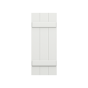 Board and Batten Mahogany Shutter - 1 Pair