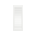 Louvered Mahogany Shutter - No Mid Rail - 1 Pair