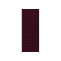 Raised Panel Over Louver Mahogany Shutter w/ Extira Composite Panels - 1 Pair
